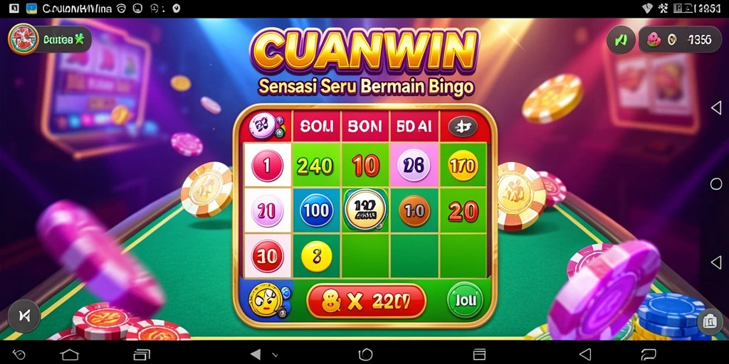 Tampilan gameplay seru di CUANWIN Bingo.