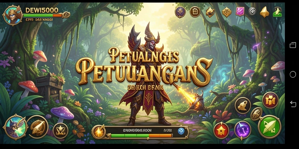 Tampilkan gameplay mendalam dan petualangan seru di DEWI5000.