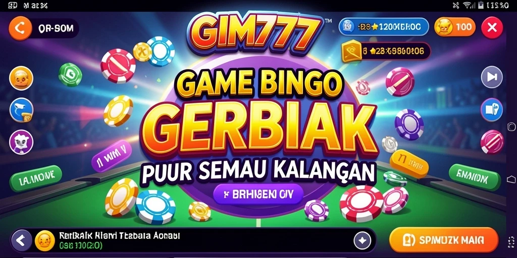 Tampilan gameplay GIM777 yang seru dan interaktif di Bingo.