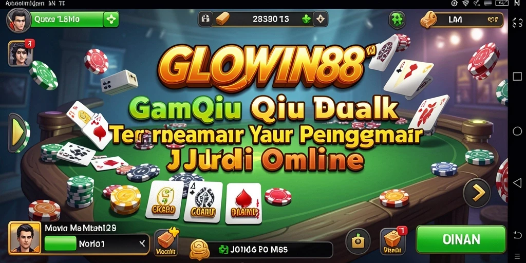 GLOWIN88 menampilkan gameplay QiuQiu yang seru dan interaktif.