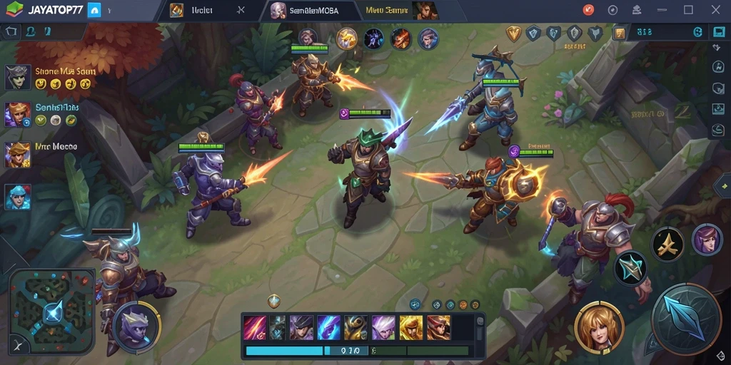 Tampilan gameplay menarik dari JAYATOP77 yang menegangkan.
