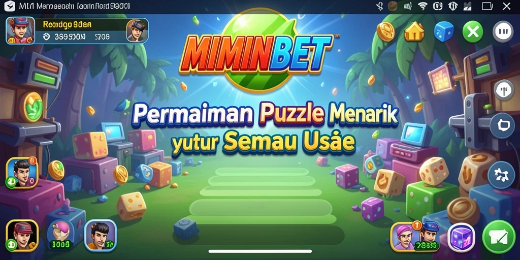 Tampilan gameplay MIMINBET yang menarik dan penuh warna.