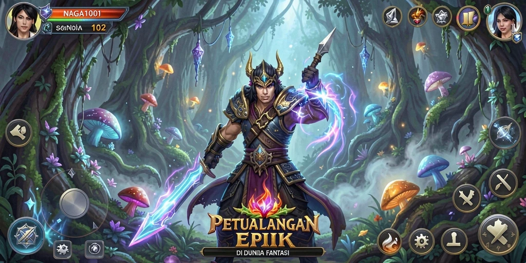 Tampilan gameplay NAGA1001 yang menakjubkan dan penuh aksi.