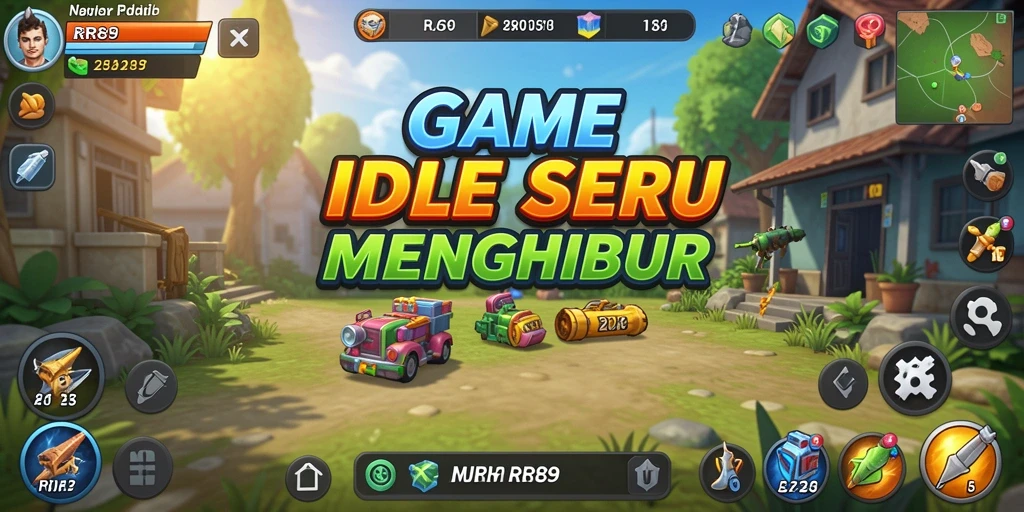 Tampilan gameplay RR89 yang menarik dan adiktif.