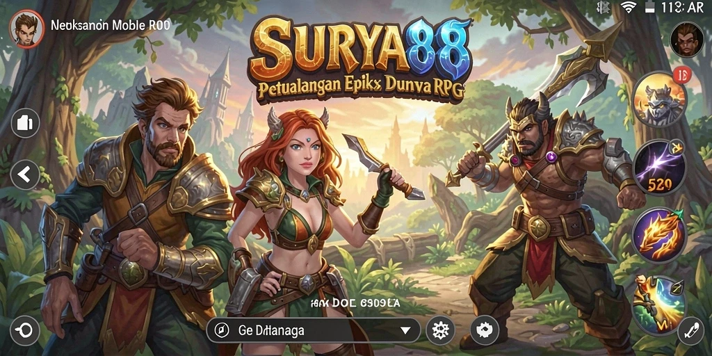 Gameplay menegangkan dan petualangan epik di SURYA88.