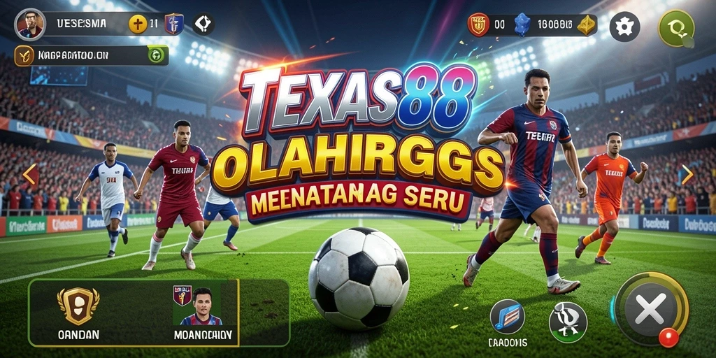 Tampilan gameplay seru dari TEXAS88 yang menampilkan berbagai olahraga.