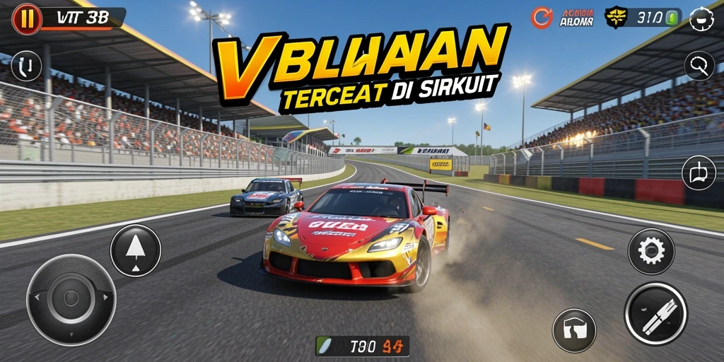Tampilan gameplay VT38 yang seru dan mendebarkan.